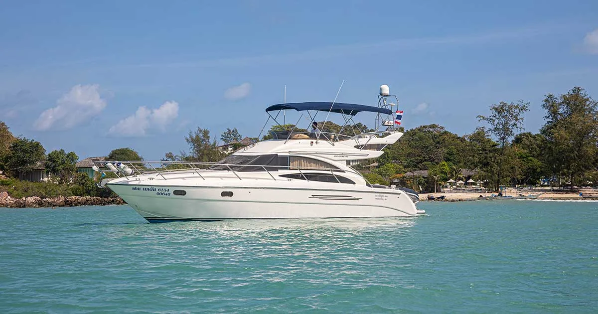 Princessa — 42ft Princess Yacht Charter Koh Samui to Koh Phangan