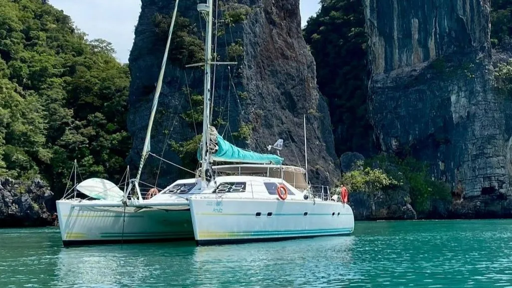 Mon Amour — 47ft Lagoon Charter Krabi to Koh Rok Islands (Rok Nok &amp; Rok Nai)