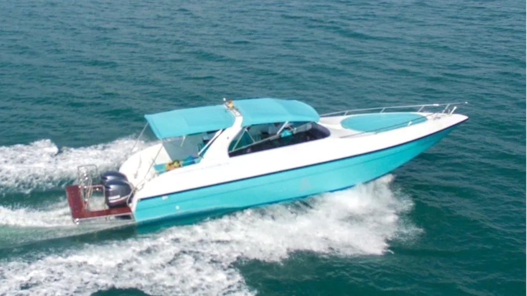 Premium Speedboat Blue — 39ft Custom Build Charter Krabi to James Bond Island (Koh Tapu)